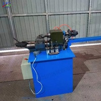 Version améliorée Nouvelle machine de scellage automatique de tuyaux carrés en métal chauffante Machine de fermeture des extrémités des tuyaux et des tubes à vendre