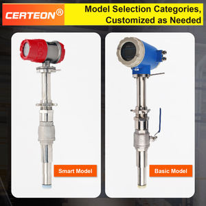 DN200～DN800 4–20mA RS485 出力付き 上下水対応 挿入型電磁流量計 - Product Image 5