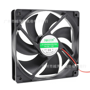 Ventilateur de refroidissement DC Sqgiun 120 mm 120x120x25 mm 5V silencieux pour boîtier d'alimentation d'ordinateur - Product Image 1
