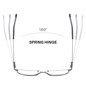 Proveedor de <span class=keywords><strong>Gafas</strong></span> al por Mayor, <span class=keywords><strong>Gafas</strong></span> de Lectura con Bloqueo de Luz Azul para Hombres de Negocios, Metálicas y Modernas, para Trabajo de Oficina y Lectura - Product Image 4