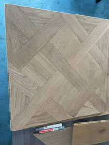 <span class=keywords><strong>Parquet</strong></span> <span class=keywords><strong>stratifié</strong></span> en chêne blanc à trois couches avec installation par système de clic pour salon et cuisine - Product Image 1