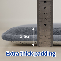 Tapis de jeu pour bébé en velours corail extra épais, antidérapant et absorbant les chocs, idéal pour la chambre, adapté aux animaux domestiques, tapis de ramper pour enfants