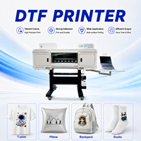 Imprimantes DTF LINKO 5 têtes I3200, machine d'impression DTF 60 cm pour T-shirts A1, transfert 30 cm, imprimantes DTF Xp600
