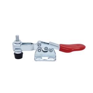 Horizontal <b>Quick</b> <b>Clamp</b> Steel 03225 With Long Pressure Bar Woodworking Tooling Fixture - Product Image 1