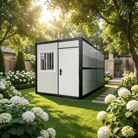 Maison préfabriquée modulaire à bas coût et à montage rapide, conteneur de 20 pieds démontable en kit pour chantier de construction et camp de travail