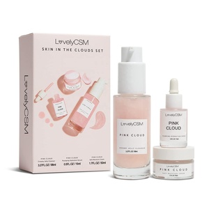<span class=keywords><strong>Kit</strong></span> de Soins Visage FEO Végans Sous Marque Privée Rose Anti-Acné Éclaircissant Curcuma Bio Coréen Coffret Cadeau 3 en 1 - Product Image 4