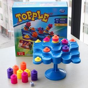 <span class=keywords><strong>Jeu</strong></span> d'empilage d'arbres éducatif, <span class=keywords><strong>jeu</strong></span> de société interactif parent-enfant, entraînement de la motricité fine pour les enfants, cadeau de fête - Product Image 2