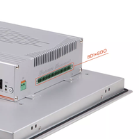 PC industriel tout-en-un sans ventilateur avec écran tactile résistif/capacitif IP65 de 12,1 pouces, 10,1 pouces, 15 pouces, 17 pouces, Intel