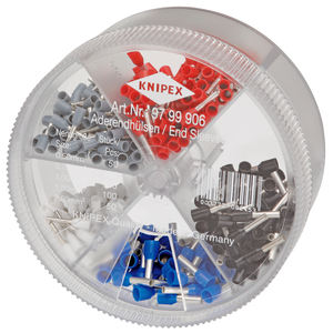 Surtido de Terminales de Cable KNIPEX 0.5 0.75 1.0 1.5 2.5mm Hecho en Alemania - Product Image 2