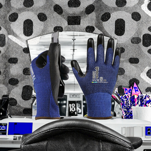 Guantes de Trabajo Weston P35218 al por Mayor, Recubiertos de <span class=keywords><strong>PU</strong></span>, Ultraligeros, Resistentes a Cortes, Nivel de Corte A3 TDM C, Pantalla Táctil, Buen Agarre - Product Image 4