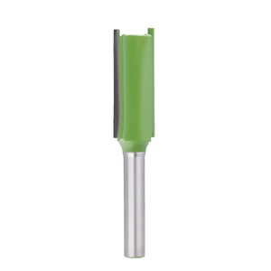 Fraise droite à double tranchant verte de 6 mm pour le travail du bois - Product Image 1