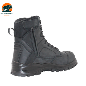 Chaussures de sécurité Rocky <span class=keywords><strong>Buffalo</strong></span> en gros, très demandées, résistantes à l'usure, en cuir nubuck, à lacets, bottes de haute qualité avec semelle extérieure injectée en PU et TPU - Product Image 5