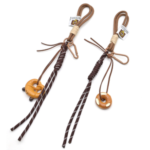 Factory Wholesale Nylon Braided Rope Mobile Lanyard Fashion Keychain Anti-lost Rope Pendant Bag Accessories
