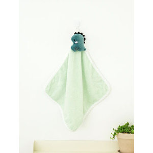 Punto carattere Hor cotone compresso 30x30 cm dinosauro asciugamano da cucina ad asciugatura rapida all'aperto rotolo di tessuto personalizzato tecnica per bambini - Product Image 1