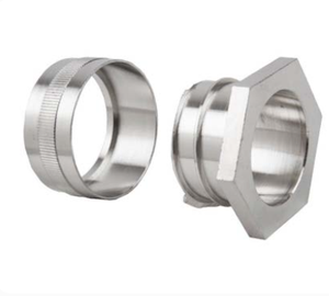 Raccord flexible en laiton nickelé OnElecs |   Connecteur électrique droit pour la protection des câbles (filetage métrique et NPT) - Product Image 3