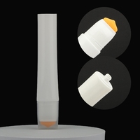 Ensemble de tubes en plastique populaires pour les soins de la peau, huile essentielle, 80 ml, 100 ml, 120 ml, emballage cosmétique en PE avec rouleaux de brosse personnalisés, tête de massage
