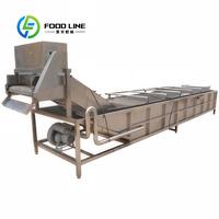 Fruitblancheringsmachine, hete waterblancheringsmachine, machine voor barbecueroergebakken aardappelen