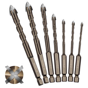 ดอกสว่านคาร์ไบด์สำหรับเครื่องมือกล 3-12 มม. แบบเมตริก ก้านตรง ด้านขวา ก้านหกเหลี่ยม ดอกสว่านคาร์ไบด์แบบเชื่อมติดกัน - Product Image 1