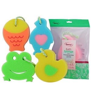 Esponja de ducha exfoliante de baño de masaje corporal de bebé encantador multicolor esponja de cocina de alta calidad - Product Image 2