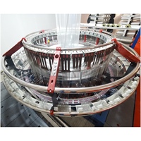 Machine à tricoter tissée par pp de métier à tisser circulaire de 6 navettes