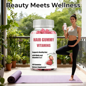 Venta caliente Superfood Biotin + Vitamina C B7 Suplementos alimenticios Biotin Gummy Biotin Collage Keratin Gummies - Product Image 3