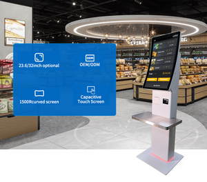 Sàn Đứng tự dịch vụ đặt hàng kiosk tự thanh toán kiosk tự thanh toán kiosk cho siêu thị bán lẻ cửa hàng - Product Image 5