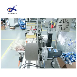 품질 워시 케어 라벨 인쇄 기계 꿀 평면 라벨링 기계