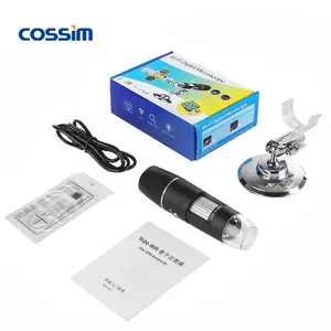 Mikroskop Digital Pembesar Portabel 1000X HD, Mikroskop Industri USB Wifi Nirkabel untuk Pelajar