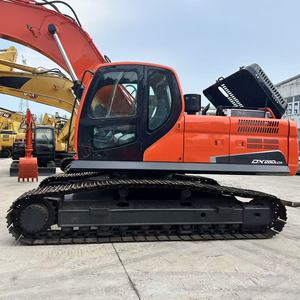 รถขุดดิน Doosan DX260LCA มือสอง สีส้ม แบบตีนตะขาบ เครื่องจักรก่อสร้าง - Product Image 3