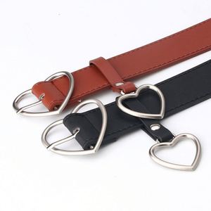 Nieuwe Liefdesgespsriem Simpele Mode Dames Hart Hangende Decoratieve Vrouwenriem Groothandel R2201 - Product Image 3
