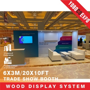 DIYBOOTH Stands d'<span class=keywords><strong>exposition</strong></span> personnalisés rétroéclairés pour salons professionnels, <span class=keywords><strong>stand</strong></span> de foire commerciale, <span class=keywords><strong>stand</strong></span> d'<span class=keywords><strong>exposition</strong></span>, durable, léger, montage facile - Product Image 4