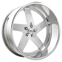 Jantes forgées sur mesure LZT-342 BLVD42 22 23 24 26 pouces, à profil profond, entièrement chromées, en aluminium, six branches, pour Oldsmobile Cutlass