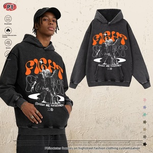 Felpa da <span class=keywords><strong>Uomo</strong></span> con Stampa Personalizzata, Effetto Invecchiato, Stampa Scultura Angelo, Vestibilità Ampia, Trendy, Versatile, <span class=keywords><strong>Casual</strong></span>, Lavaggio Acido - Product Image 1