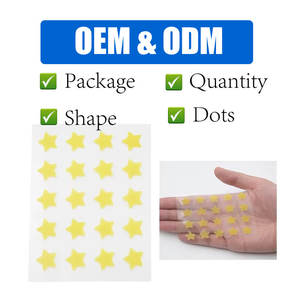 Cerotti Anti-Acne a Forma di Stella Personalizzabili con il Tuo Logo, per Tutti i Tipi di Pelle, Cosmetici Medici, Cerotti Idrocolloidali a Stella per l'Acne - Product Image 3