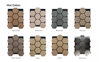 Panneaux muraux acoustiques en bois Aku personnalisés, imperméables et ignifuges, panneaux à lattes absorbants le son pour murs intérieurs