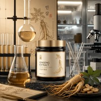 Extrait de ginseng Panax naturel en poudre, 80% de ginsénosides, qualité alimentaire, emballé sous vide