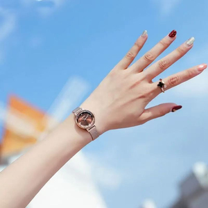 Montre pour femme, montre pour étudiante, simple, élégante, tendance, style coréen, niche, élégante, polyvalente, montre à quartz - Product Image 2