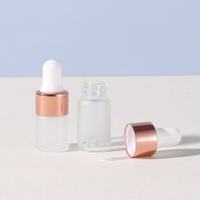 Dengan Parfum 1ml 2ml 3ml 5ml botol kecil sampel kosmetik kosong botol tetes kaca Mini berwarna buram bening dengan minyak esensial