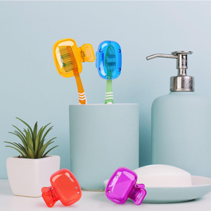 New Design Eco-Friendly <b>PC</b> Portable Toothbrush Head Covers <b>Stand</b> for Travel Home & Outdoor Use - Product Image 2