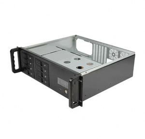 Boîtier de serveur industriel 3U <span class=keywords><strong>19</strong></span> pouces à 8 baies, profondeur 390 mm, avec alimentation par ventilateur, stockage 3D, châssis de serveur cloud - Product Image 6