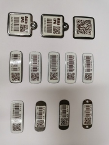 Étiquettes <span class=keywords><strong>de</strong></span> suivi à code QR permanent pour bouteilles <span class=keywords><strong>de</strong></span> <span class=keywords><strong>gaz</strong></span> GPL, résistantes aux hautes températures (800°C), pour usage extérieur, en composite métal-céramique, lecture en 1 seconde - Product Image 6