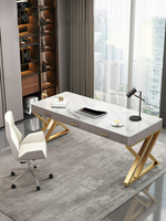 Bureau d'ordinateur moderne de luxe, bureau simple, table d'étude à domicile, table d'écriture pour chambre à coucher, table d'écriture pour fille