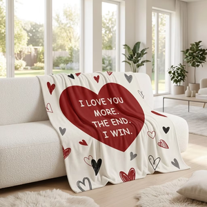 Manta de Lujo Parcae con Estampado Jacquard para San Valentín y Cumpleaños, Regalo en Tela de Microfibra Suave para la Piel, Varios Tamaños - Product Image 2