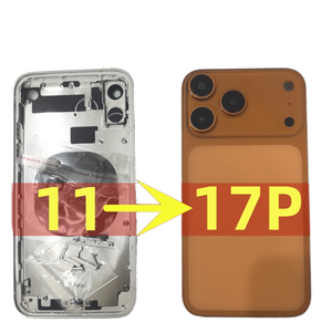 <span class=keywords><strong>Cover</strong></span> Posteriore per Conversione da <span class=keywords><strong>iPhone</strong></span> 11 e <span class=keywords><strong>Xr</strong></span> a <span class=keywords><strong>iPhone</strong></span> 17 Pro - Product Image 1