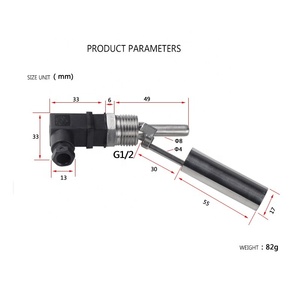 Nuevo Sensor de Nivel de Agua con Flotador Pequeño de Acero Inoxidable Tipo Pico de Pato ESC19-2A1 0-220V 50W - Product Image 4