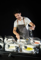 6 POT 6 Saveurs Commercial Meilleure Vente Vente Directe MILES GALAXY PRO V6 Show Case et Pozzetti Parfaitement Combinés Tout en Un Gelato