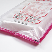 Fabricant de sacs en plastique Wenzhou 25 kg de sacs tissés pour le riz, emballage de farine à vendre