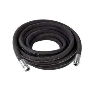 MECLUBE - 902-0909-150 Tuyau air/eau en caoutchouc synthétique noir r6 2 ''m-f 2'' - EAN HOSE REELS ACCESSOIRES POUR ENROULEURS DE TUYAU - Product Image 1