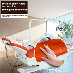 Sedia per unità odontoiatrica con controllo intelligente con Touchscreen per una regolazione rapida e un funzionamento facile adatto per l'odontoiatria moderna - Product Image 4