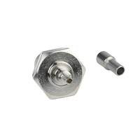 Adaptateur RF étanche BNC femelle à sertir BNC-KY-1.5 RFvoton 50 ohms pour connecteur RG174 LMR316 0-6 GHz